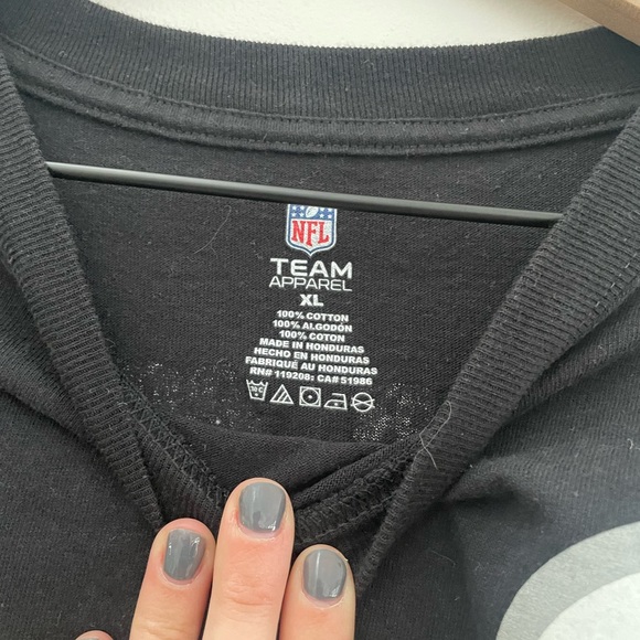 Pittsburg Steelers Black Unisex Long Sleeve XL NFL Super Bowl - Picture 3 of 4